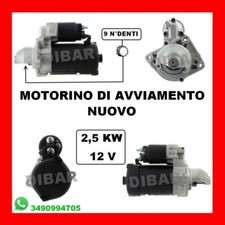 MOTORINO AVVIAMENTO NUOVO IVECO DAILY IV RIBALTABILE 35C17 35S17 K-DK F1CE0481HA