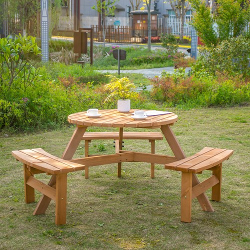 Tavolo rotondo giardino - tavolo,