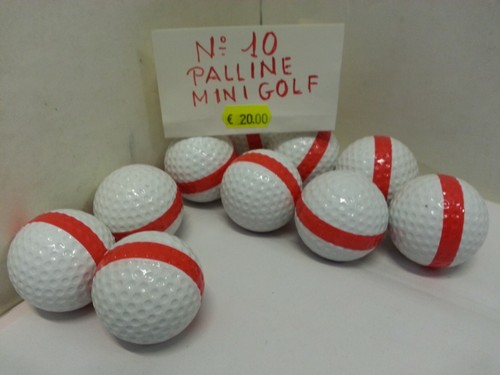 Palline mini golf - mini, set