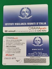 Scheda telefonica nuova tipo