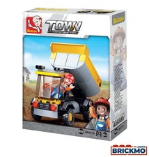 Sluban piccolo camion ribaltabile M38-B0377A - Nuovo costruzioni tipo LEGO 83pz