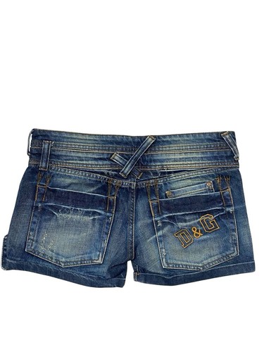 Mini pantaloncino denim