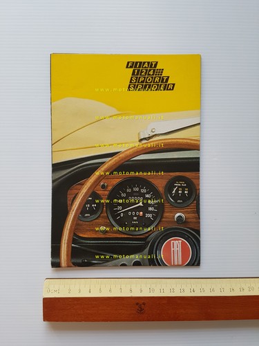 Fiat 124 sport spider - fiat, 1.4