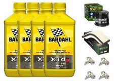 KIT TAGLIANDO ZX-10R NINJA 2006/07 BARDAHL XT4-S 10W40 FILTRO OLIO ARIA CANDELE