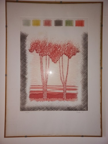 Quadro alberi mario rossello - quadro, 'alberi'
