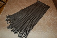 Sciarpa uomo, Righe nero