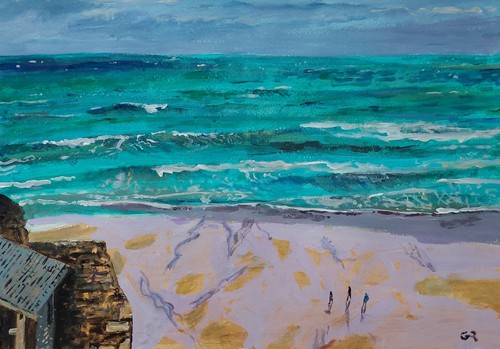 Trevaunance cove day dream - cove,