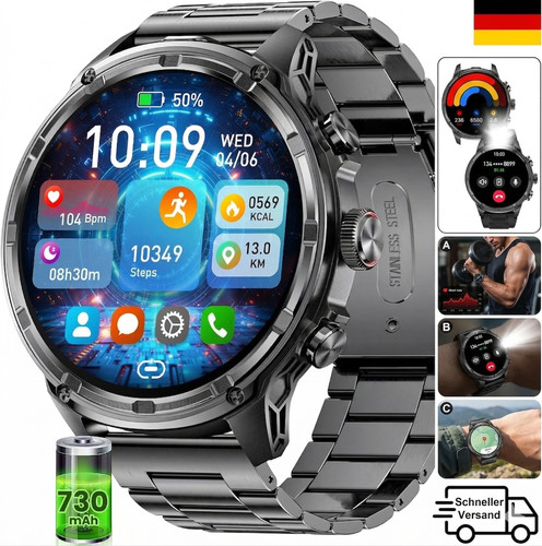Smartwatch uomo hd - uomo,1.85'',