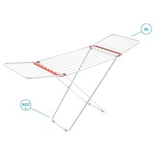 Stendibiancheria stendino EMOTION 20 mt di stenditura in alluminio / acciaio