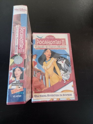 Vhs pocahontas viaggio - pocahontas,