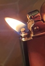 Vintage Ronson "Adonis" Petrol Lighter In Pristine Condition 