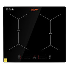 Piano Cottura a Induzione 4 Fuochi 6800W Fornello a Induzione Da Incasso Piano C