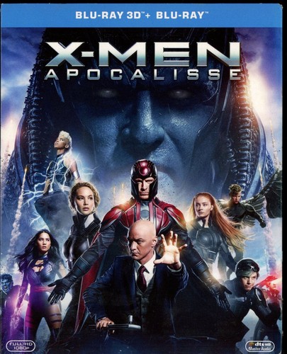Men apocalisse blu ray - x-men, 3d