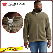 giacca felpa uomo TAGLIE FORTI