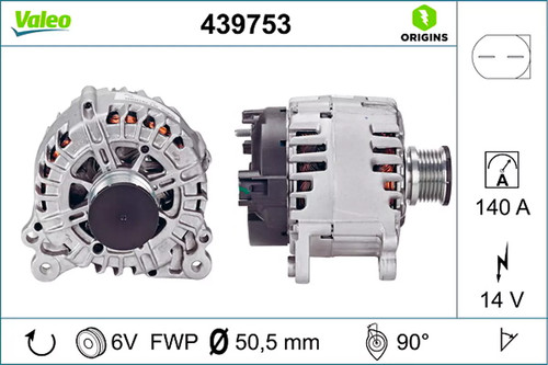 Alternatore valeo 140a - valeo,