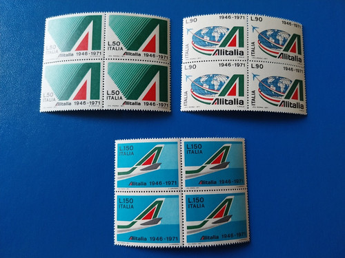 Italia 1971 alitalia 3 - 25°,