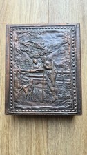 Wood jewellery keepsake box - wood,