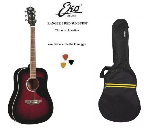 Eko ranger red sunburst - eko,