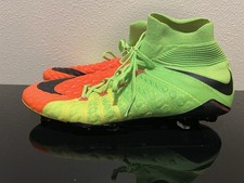 Hypervenom Phantom 3 DF FG Verde Elettrico Arancione Taglia 10 Nuovo Senza Scatola