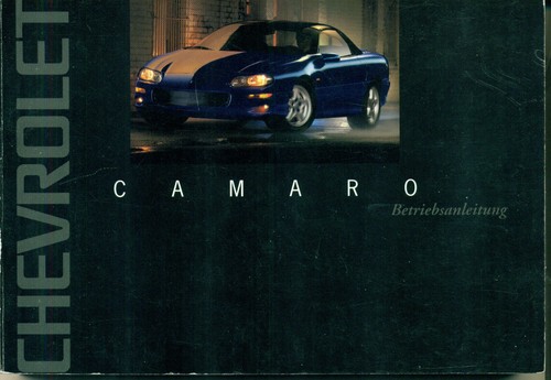 Chevrolet camaro manuale uso - manuale,