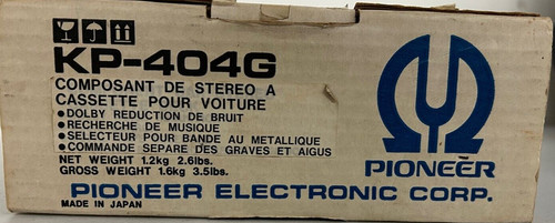 Pioneer 404g component - pioneer, kp-404g
