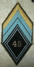 Losange M1945 45° Bataillon