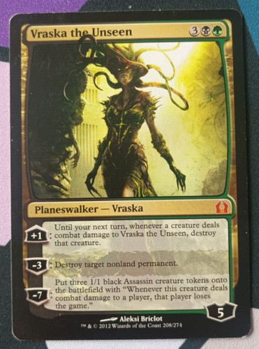 Vraska the unseen - vraska,