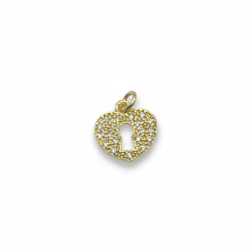 Ciondolo charm cuore - ciondolo,