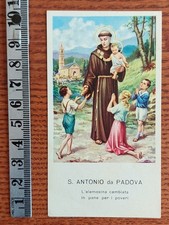 Santino Holy Card S. ANTONIO