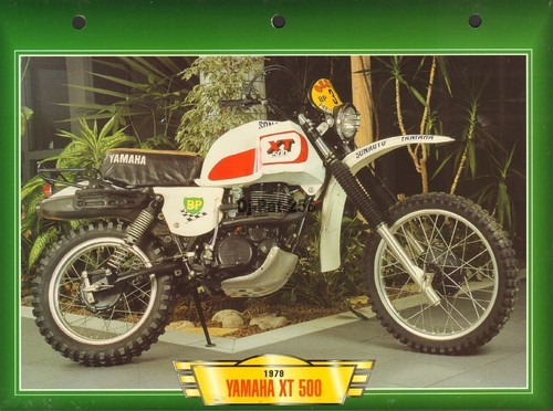 Fiche moto yamaha - yamaha, 500