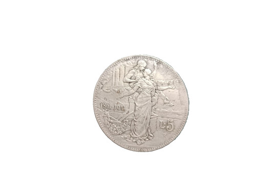 Regno italia lire 1911 - d'italia, 5