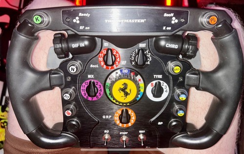 Thrustmaster ferrari wheel - thrustmaster, f1