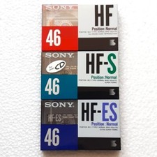 Audio cassette sony - cassette, hf,
