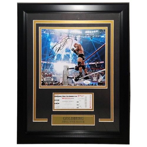 Bill goldberg autografato wwe - bill,