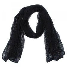 SCIARPA A RETE MILITARE MIL-TEC DI COLORE NERO