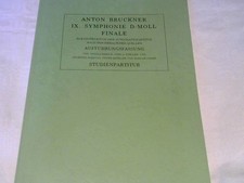 Studienpartitur anton - ;,