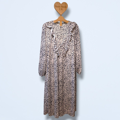 Abito midi zara stampa - midi,