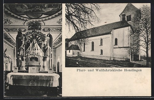 Hondingen chiesa parrocchiale - hondingen,,