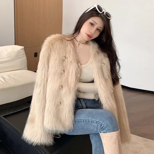 Giacca cappotto pelliccia - cappotto,