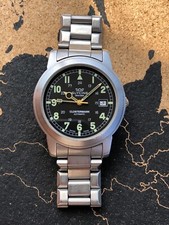 Glycine Clostermann Automatic Military Vintage WristWatch