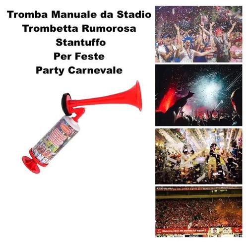 Tromba manuale stadio - manuale, da