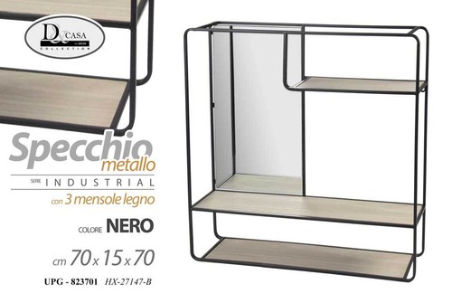 Specchio parete pensile - specchio,