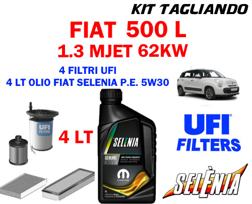 Kit tagliando filtri ufi - tagliando,