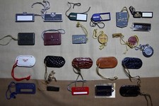 Cartellino tag EBERHARD, SEIKO, LUCIEN ROCHAT, HEUER, DUBEY, SWIZA vintage