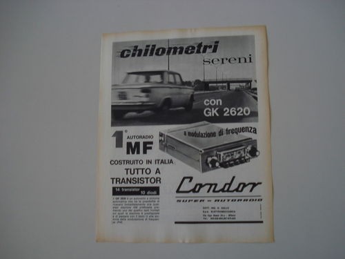 Advertising pubblicità 1963 - advertising,