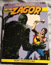 TUTTO ZAGOR RACCOLTA N° 39: "MOLOK! - I FALCHI DELLE NEVI". S. Bonelli Ed. 1995.