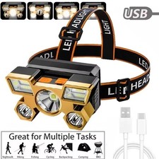 Torcia Faro LED Ricaricabile