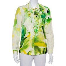 Camicia Roberto Cavalli verde