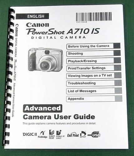 Canon powershot a710 - powershot, is