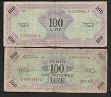 23492) 2BANCONOTE da 100-IN